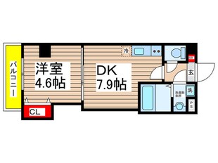 テリアズ港町の物件間取画像